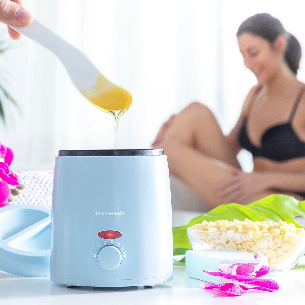 Calentador de Cera para Depilación Warmex InnovaGoods - innovagizmo.com