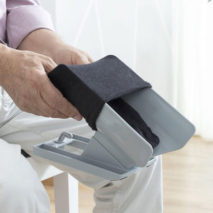 Calzador de Calcetines y Zapatos con Quitacalcetines Shoeasy InnovaGoods - innovagizmo.com