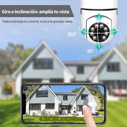 Cámara Wifi con Forma de Bombilla - innovagizmo.com
