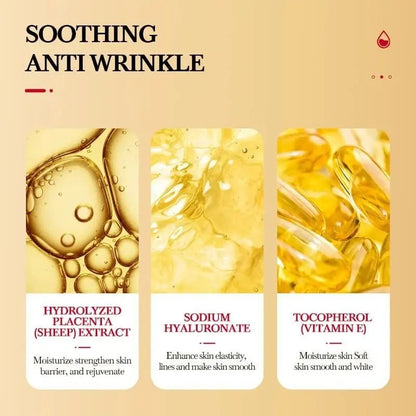 Cápsulas Faciales Anti edad con Placenta Vegetal y Colágeno – 50 uds | Suero Antiarrugas Reafirmante - innovagizmo.com