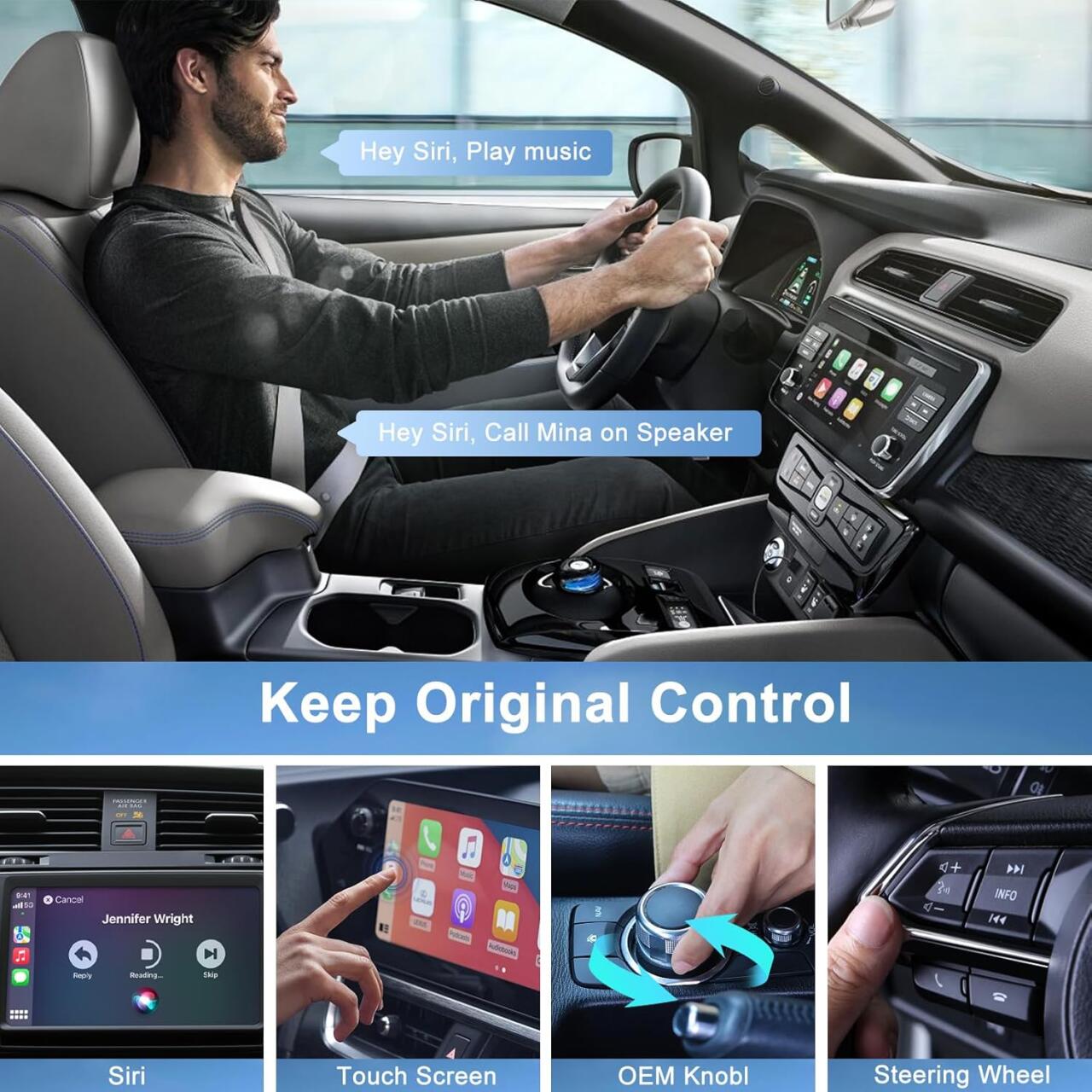 CarPlay Adaptador inalámbrico para iPhone - innovagizmo.com