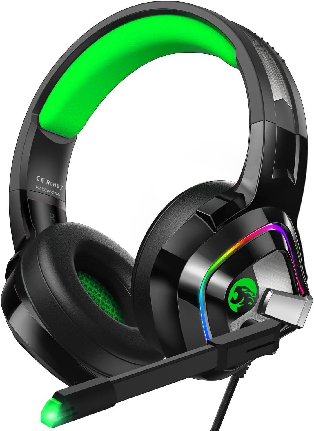 Cascos Gaming A66 con Luz RGB - innovagizmo.com