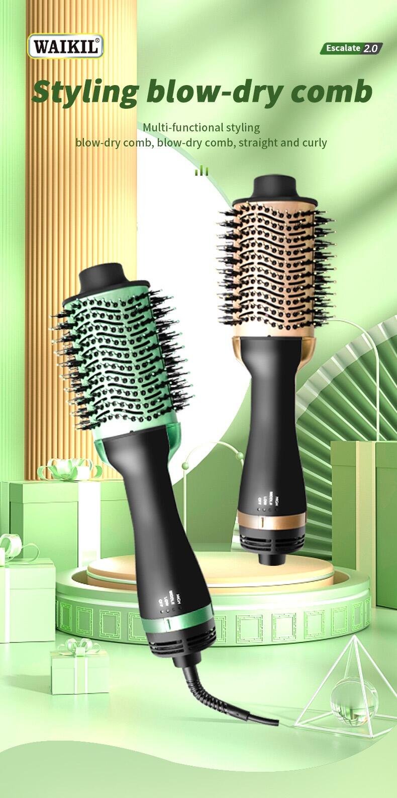 Cepillo Secador y Modelador - innovagizmo.com