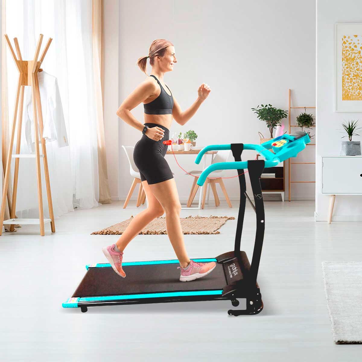 Cinta de Andar 12 Programas Eléctrica, Plegable, Motor 1000 W. Gridinlux - innovagizmo.com