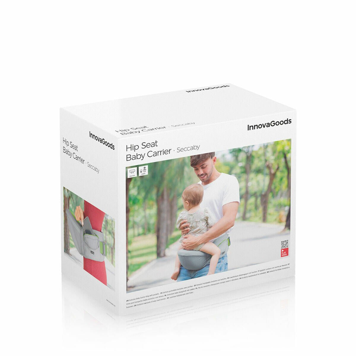 Cinturón Portabebés Evolutivo con Bolsillos Seccaby - innovagizmo.com