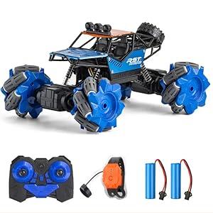 Coche de control remoto todo terreno – Vehículo todoterreno RC con control de mano gesto giratorio de 360° - innovagizmo.com