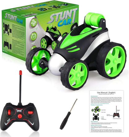 Coche Teledirigido Acrobático Stunt RC para Niños | Rotación 360° y Alta Velocidad - innovagizmo.com
