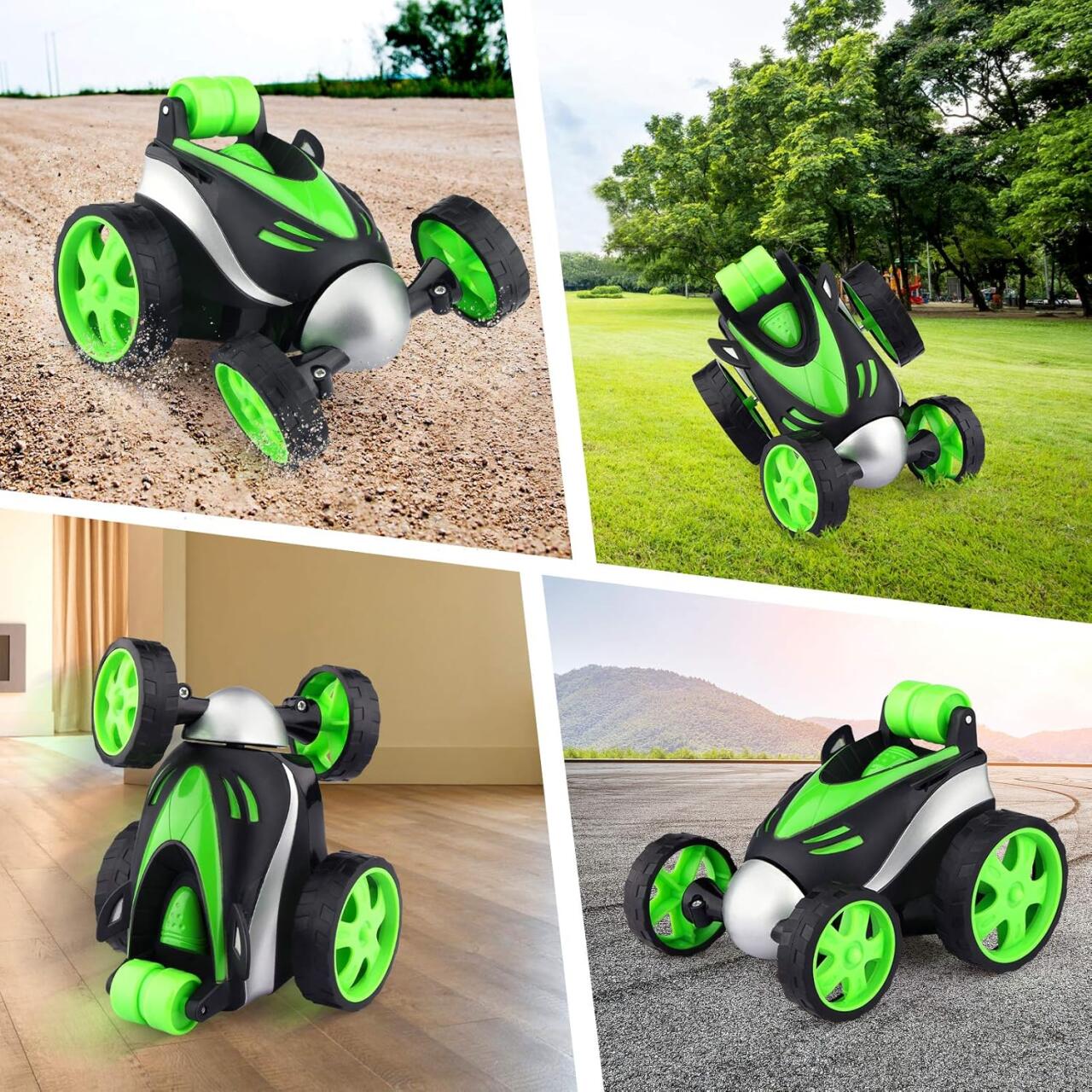 Coche Teledirigido Acrobático Stunt RC para Niños | Rotación 360° y Alta Velocidad - innovagizmo.com