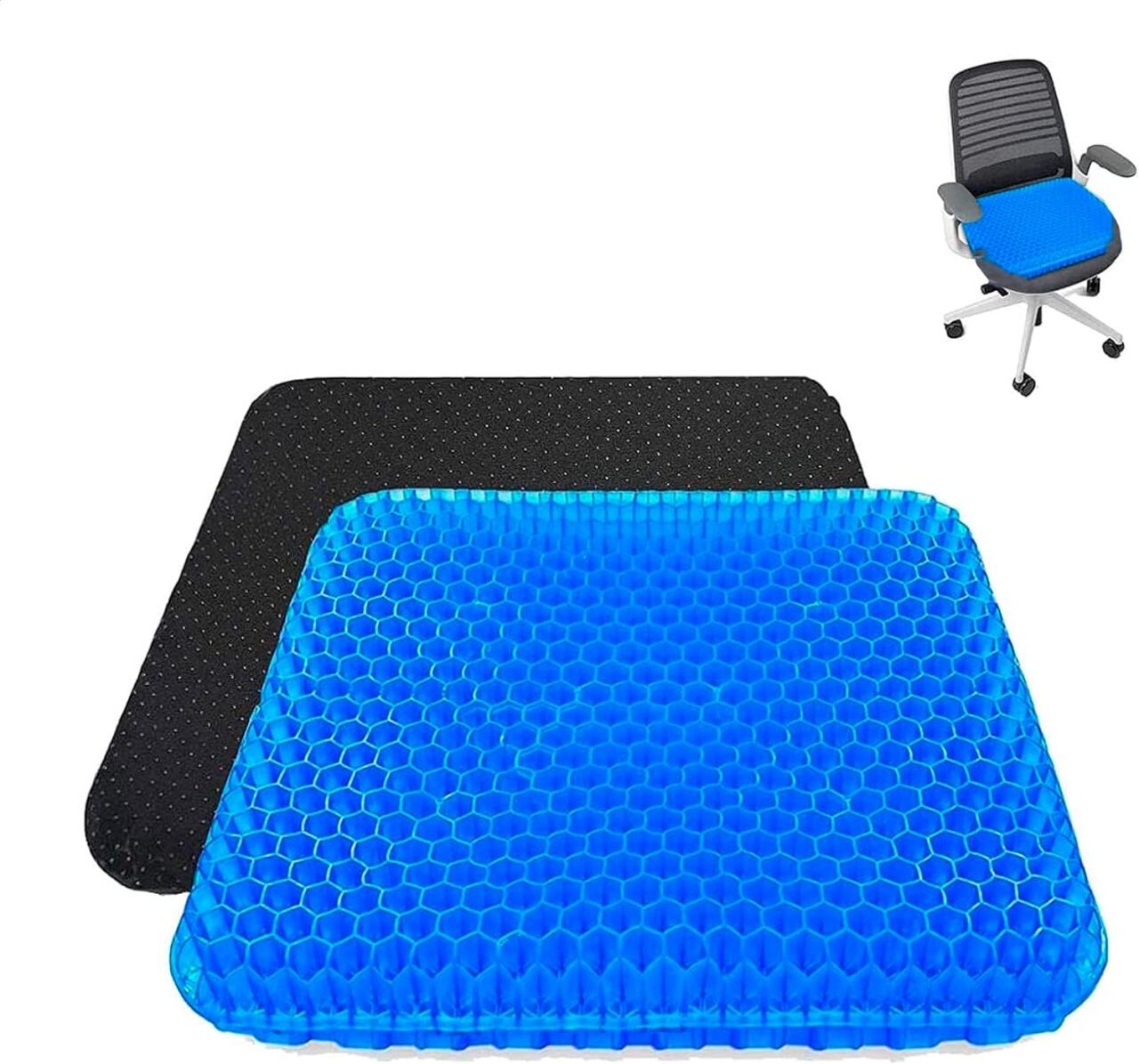 COJIN ASIENTO GEL CON FUNDA - innovagizmo.com
