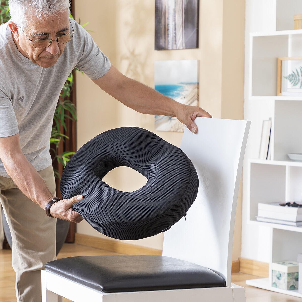 Cojín de Gel y Carbón de Bambú Desenfundable Charnut - innovagizmo.com