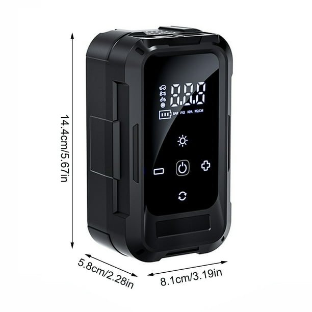 Compresor de Aire Eléctrico Portátil | Inflado Automático + Pantalla LCD - innovagizmo.com