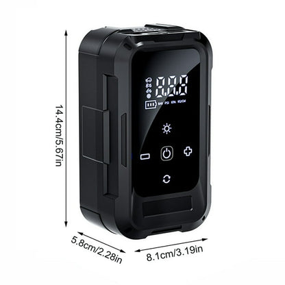 Compresor de Aire Eléctrico Portátil | Inflado Automático + Pantalla LCD - innovagizmo.com