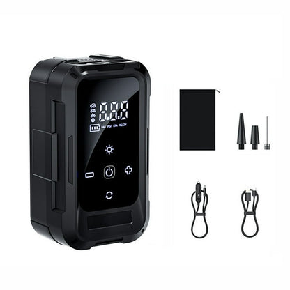 Compresor de Aire Eléctrico Portátil | Inflado Automático + Pantalla LCD - innovagizmo.com