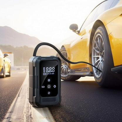 Compresor de Aire Eléctrico Portátil | Inflado Automático + Pantalla LCD - innovagizmo.com
