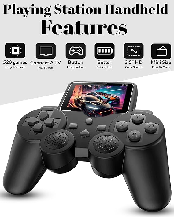 Consola de Juegos Game Pad 500 Juegos Clásicos - innovagizmo.com