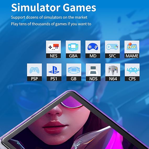 Consola R3S6, Juegos Retro y Reproductor de Vídeo - innovagizmo.com