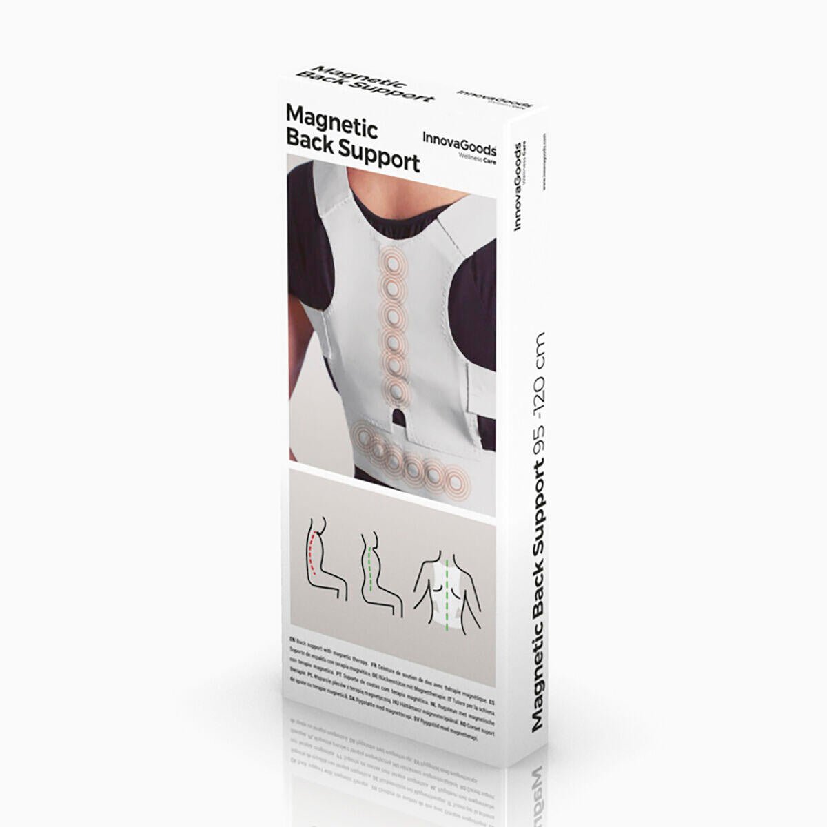 Corrector de Espalda Magnético InnovaGoods - innovagizmo.com