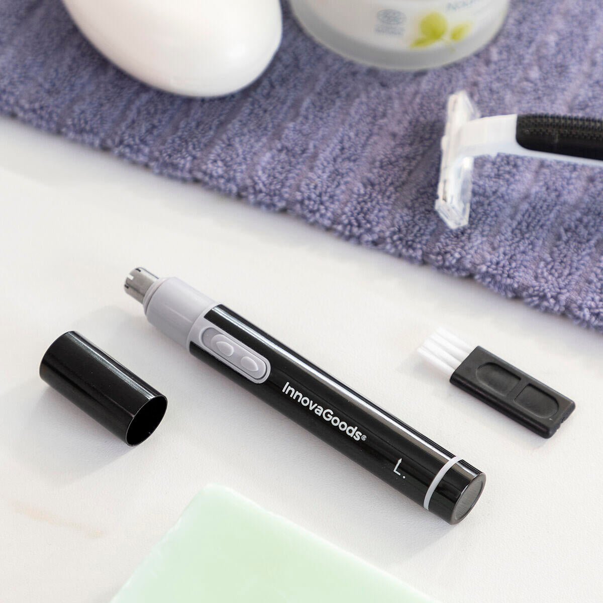 Cortapelos de Nariz y Orejas Trimpen InnovaGoods | Preciso, Seguro y Portátil - innovagizmo.com