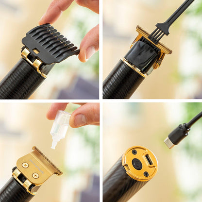 Cortapelos Profesional Recargable Triher InnovaGoods | Preciso, Portátil y con Pantalla LCD - innovagizmo.com