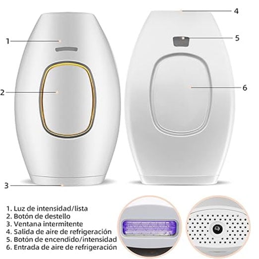 Depiladora IPL Láser – Tecnología Profesional de Depilación en Casa - innovagizmo.com