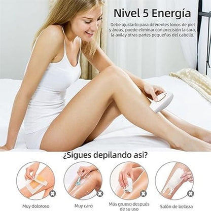 Depiladora IPL Láser – Tecnología Profesional de Depilación en Casa - innovagizmo.com