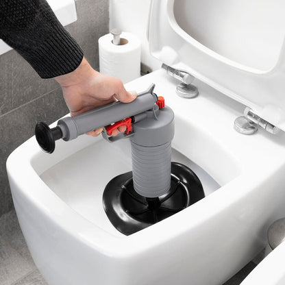 Desatascadora de Aire Comprimido Universal con Adaptadores | Limpieza Rápida y Ecológica para Todo Tipo de Desagües. - innovagizmo.com