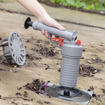 Desatascadora de Aire Comprimido Universal con Adaptadores | Limpieza Rápida y Ecológica para Todo Tipo de Desagües. - innovagizmo.com