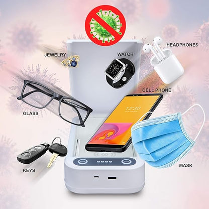 Desinfecta Tu Móvil y Accesorios al Instante con Luz UV | Esterilizador UV Portátil - innovagizmo.com