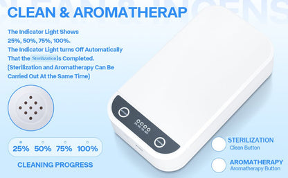 Desinfecta Tu Móvil y Accesorios al Instante con Luz UV | Esterilizador UV Portátil - innovagizmo.com