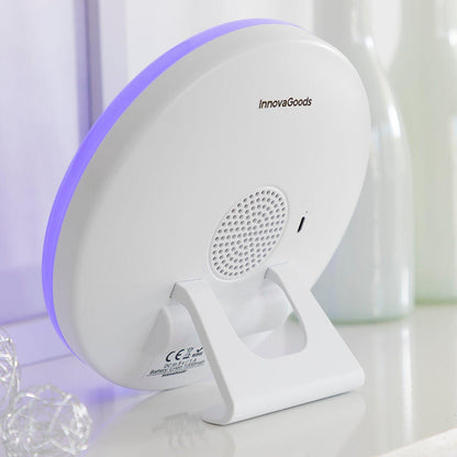 Despertador Amanecer Recargable con Altavoz Sunrilk - innovagizmo.com