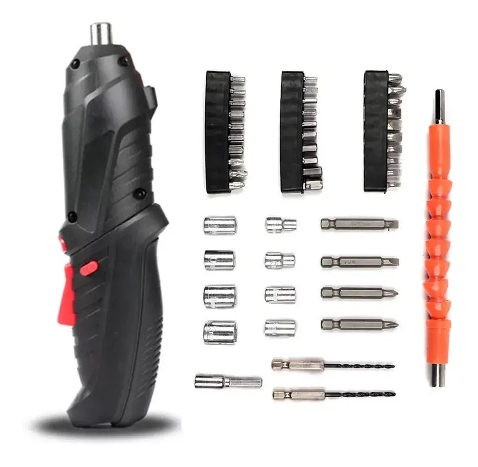 Destornillador Inalámbrico 4.8V con 47 Piezas - innovagizmo.com