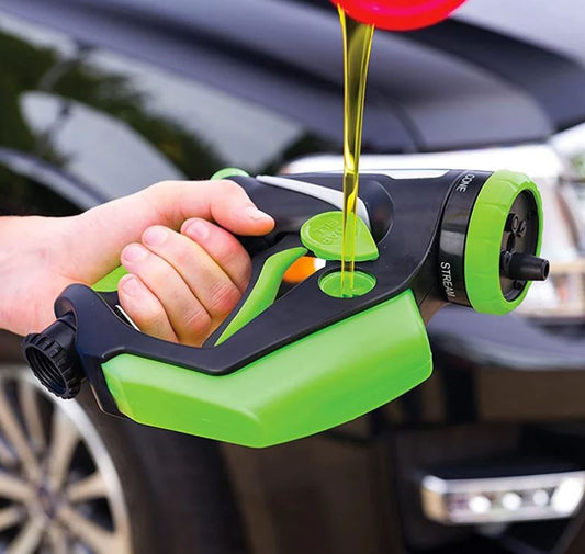 Dispositivo de Limpieza Multiusos 4 en 1 🚿 Espuma, Chorro a Presión y Ahorro de Agua | Auto, Jardín y Más - innovagizmo.com