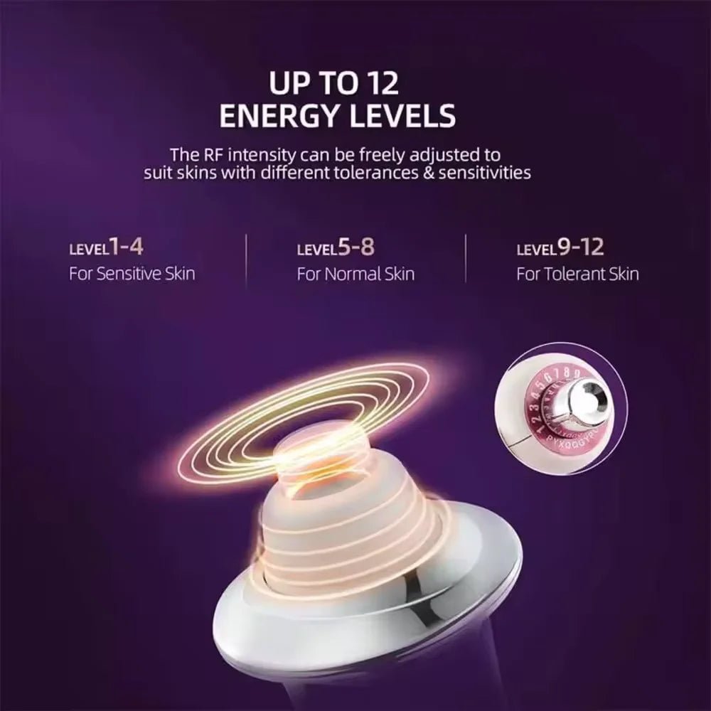 Dispositivo de Radiofrecuencia Facial a Anti edad – Rejuvenecimiento Profesional en Casa - innovagizmo.com