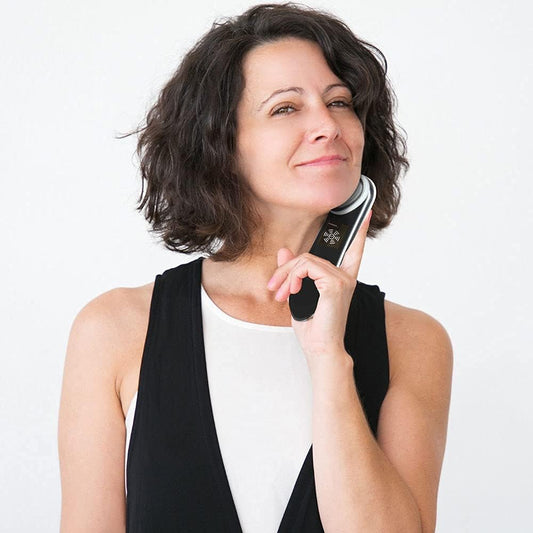 Dispositivo de Radiofrecuencia Facial GridinLux | Reafirma, Hidrata y Rejuvenece tu Piel en Casa - innovagizmo.com