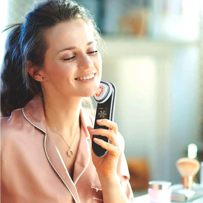 Dispositivo de Radiofrecuencia Facial GridinLux | Reafirma, Hidrata y Rejuvenece tu Piel en Casa - innovagizmo.com