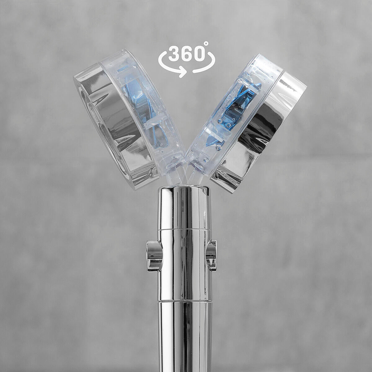 Ecoducha con Hélice de Presión y Filtro Purificador Heliwer - innovagizmo.com