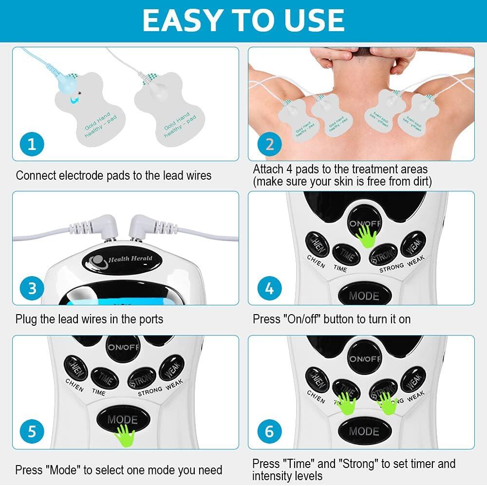 Electroestimulador Digital Portátil - innovagizmo.com