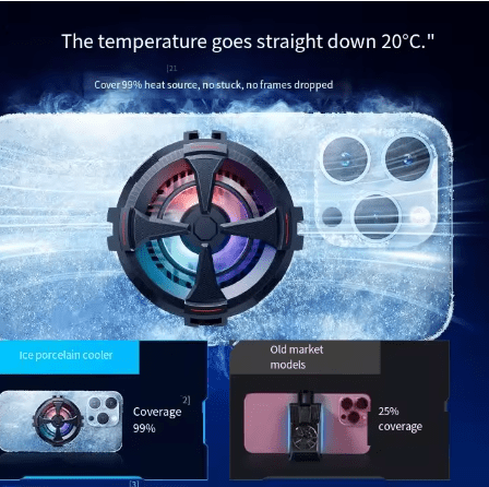 Enfriador Magnético Teléfono Móvil - innovagizmo.com