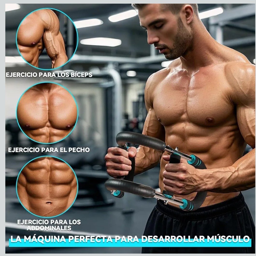 Entrenador de Brazos Ajustable en Forma de U (20–50 kg)
