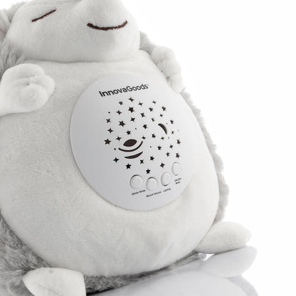 Erizo de Peluche con Ruido Blanco y Proyector Quitamiedos Spikey - innovagizmo.com