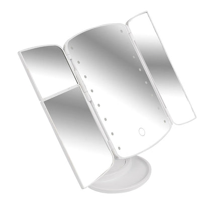 Espejo de Maquillaje Desplegable con Luz Led - innovagizmo.com