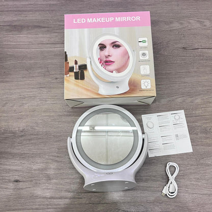 Espejo para Maquillaje con Luz LED - innovagizmo.com