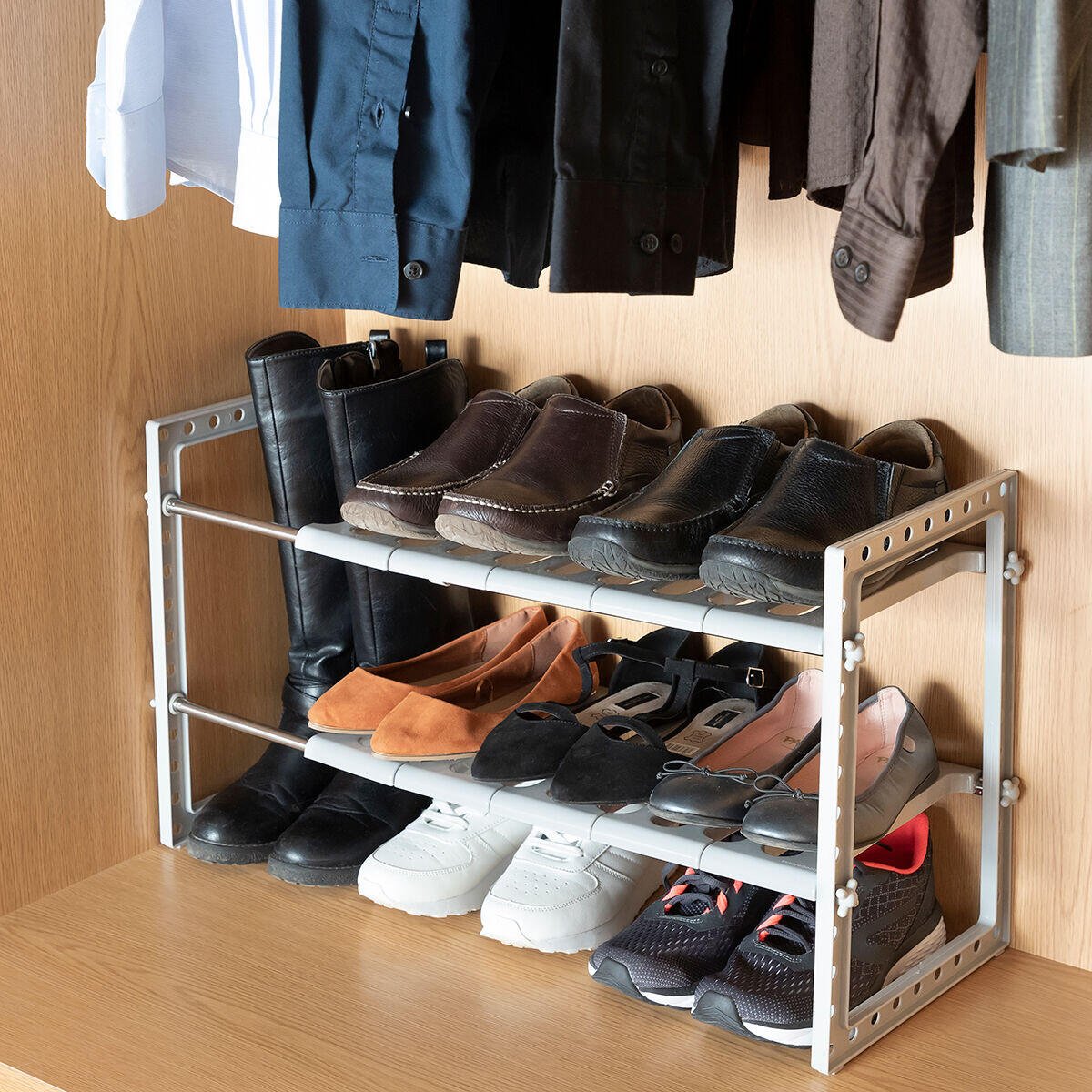 Estantería Extensible para Fregadero Shibblek 2 Estantes - innovagizmo.com