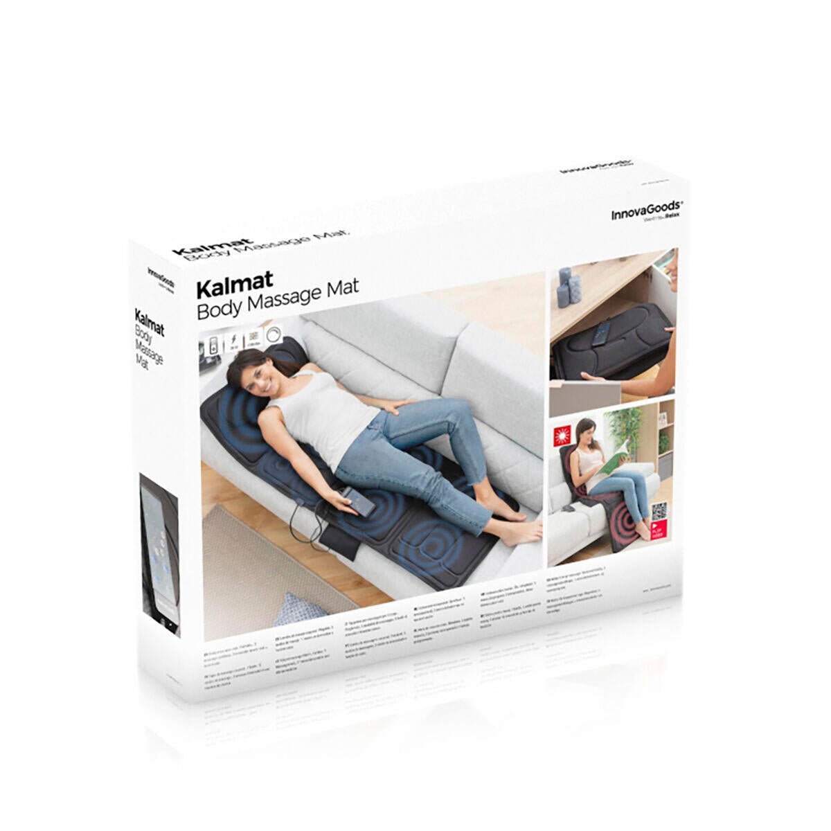 Esterilla de Masaje Corporal Kalmat InnovaGoods - innovagizmo.com