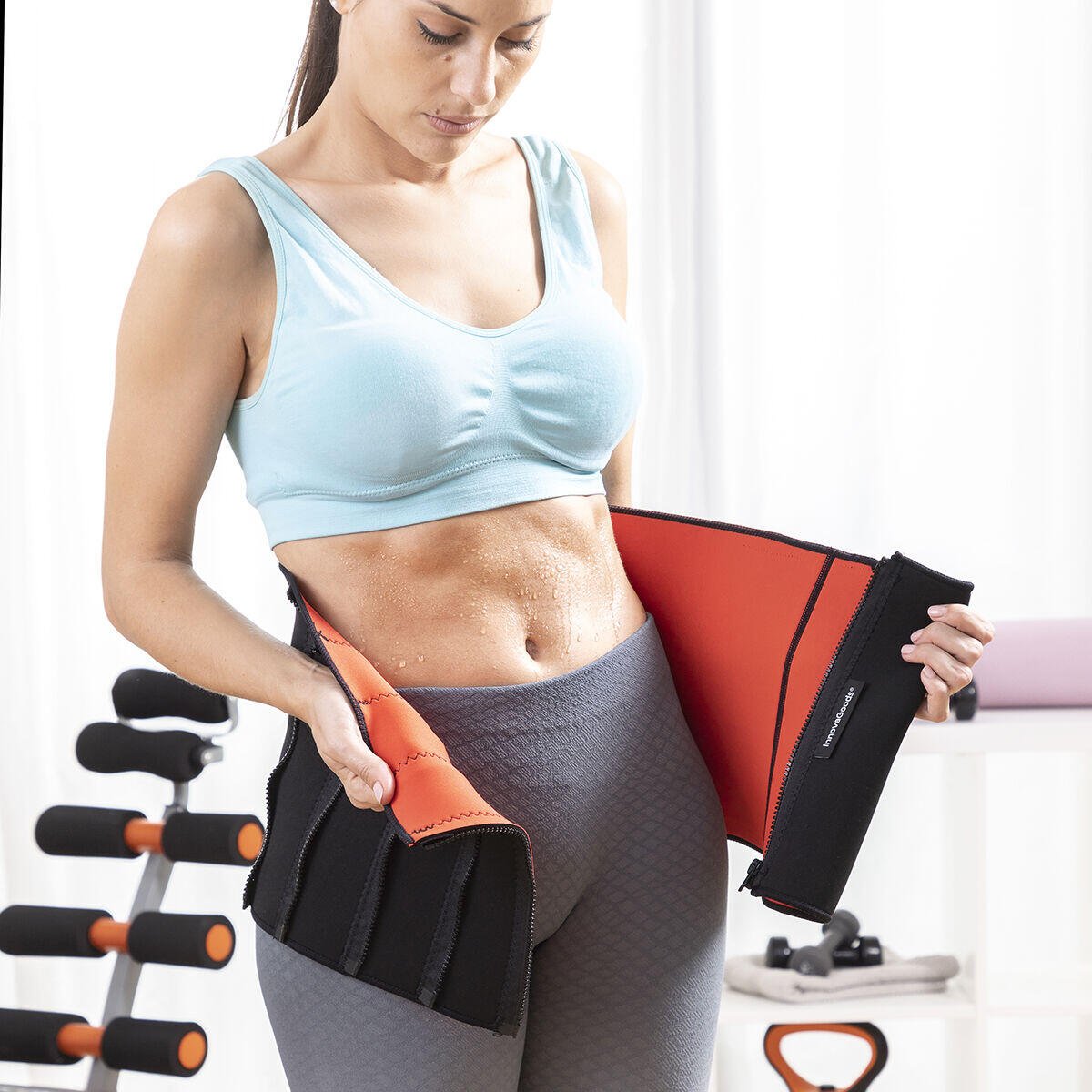 Faja Deportiva Adelgazante con Efecto Sauna Redle InnovaGoods - innovagizmo.com