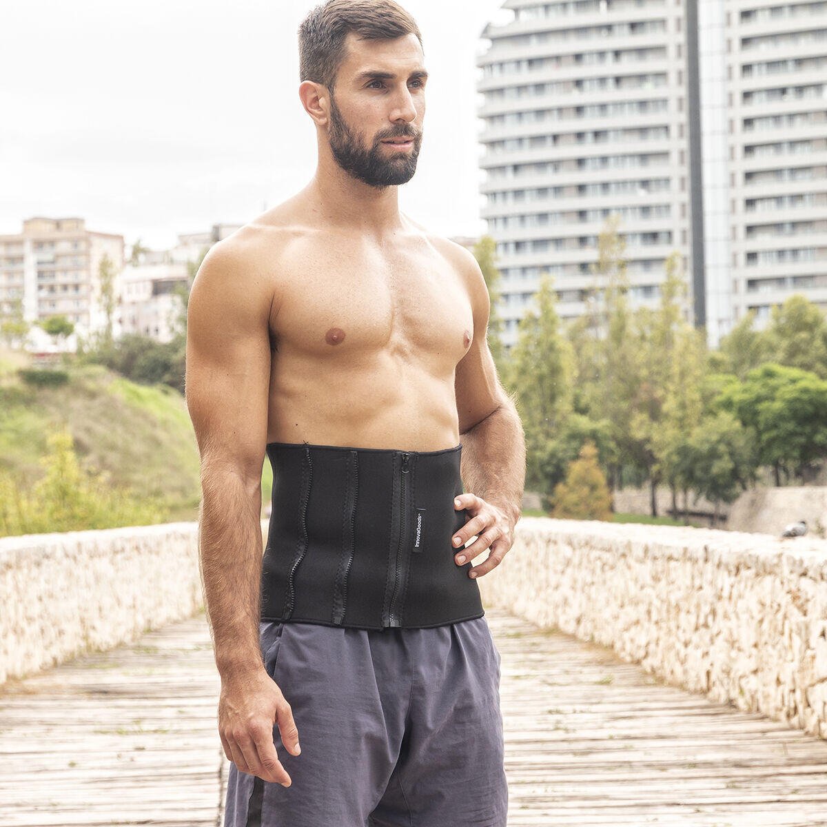 Faja Deportiva Adelgazante con Efecto Sauna Redle InnovaGoods - innovagizmo.com