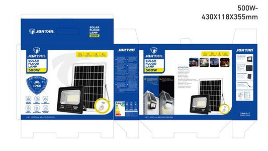 FOCO LED CON PLACA SOLAR 500W - innovagizmo.com