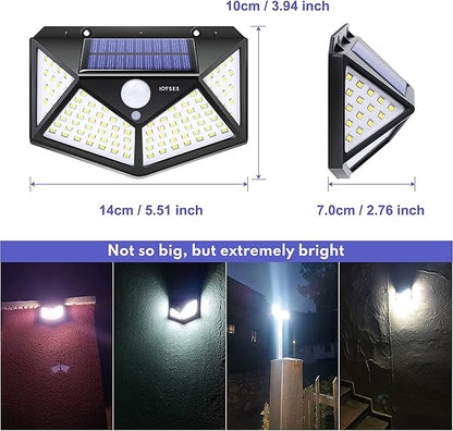 Focos Solares Led x3 unidades – Sensor y Carga Solar - innovagizmo.com