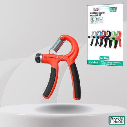 Fortalecedor de Agarre Ajustable 5–60 kg con Contador Digital - innovagizmo.com