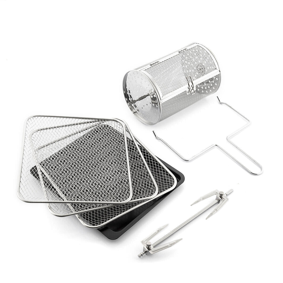 Freidora de Aire Fryinn Pro Max 12000 Negro 1800 W 12 L Acero Inoxidable - innovagizmo.com